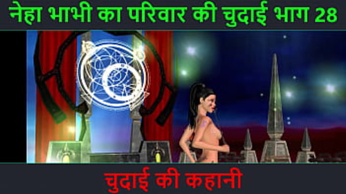 नेहा का यौन रोमांच: एक भारतीय भाभी के सेक्सी पोज़ का एनिमेटेड कार्टून